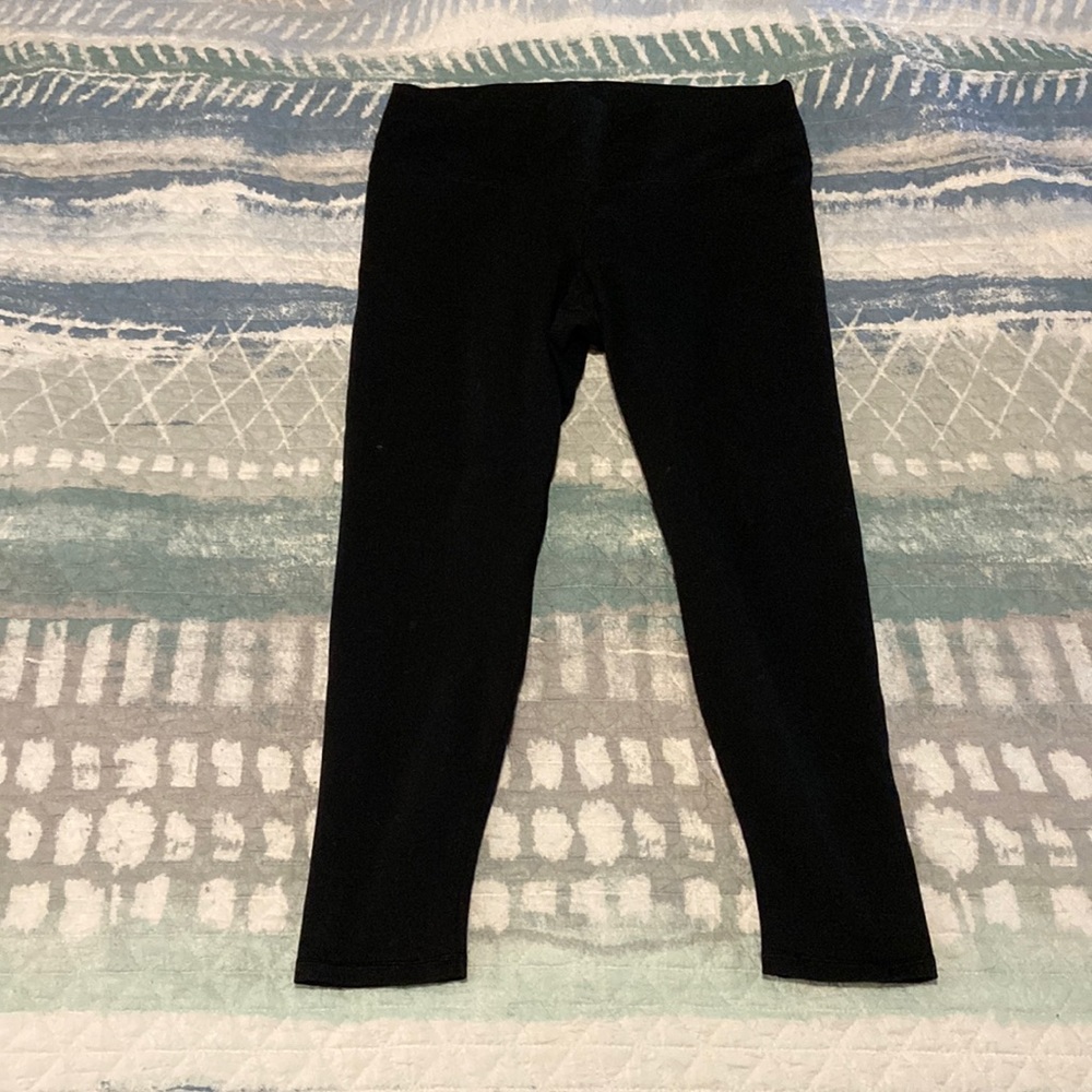 Fabletics black power hold (lots of compression) 1X
